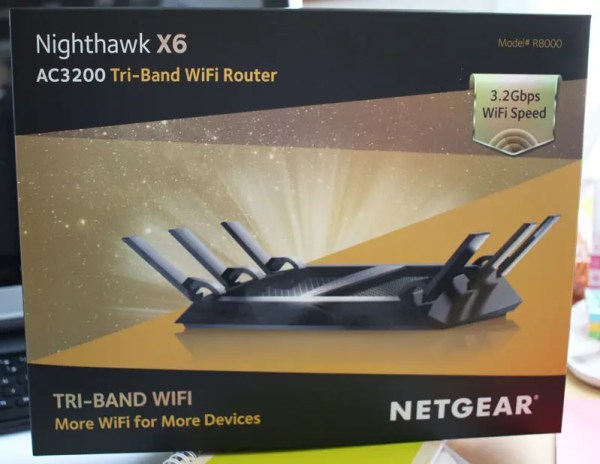 NETGEAR Nighthawk X6 Front of the box