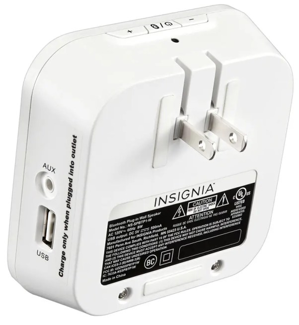 Insignia Plug-in Bluetooth speaker #Insignia @BestBuy