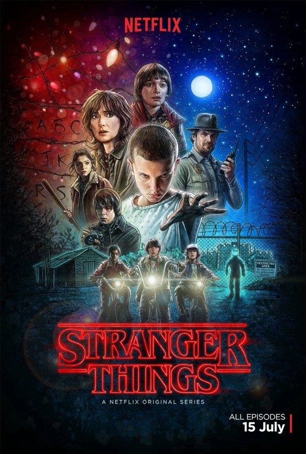 Stranger Things on Netflix. #streamteam