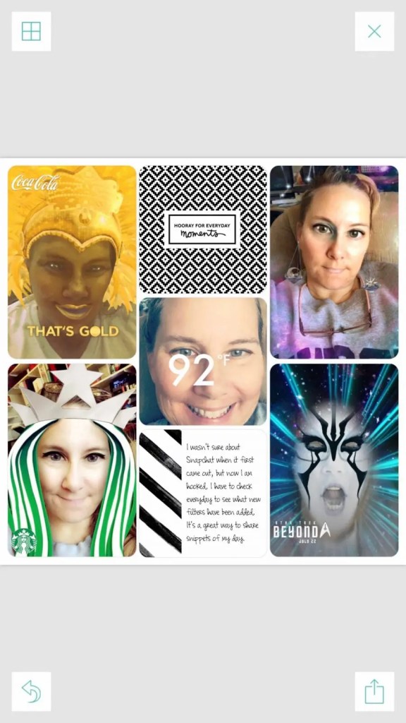Completed Project Life layout on the Project Life App. #ProjectLifeApp
