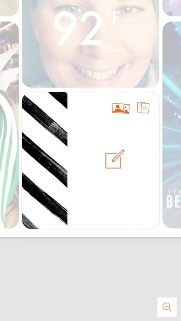Writing on a journaling card. #ProjectLifeApp