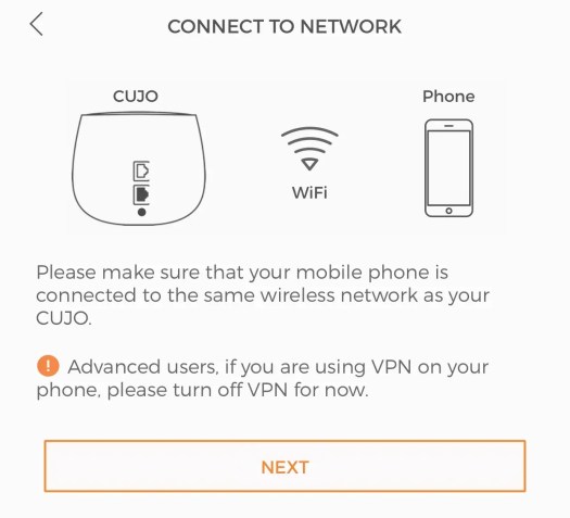 Setting up your CUJO