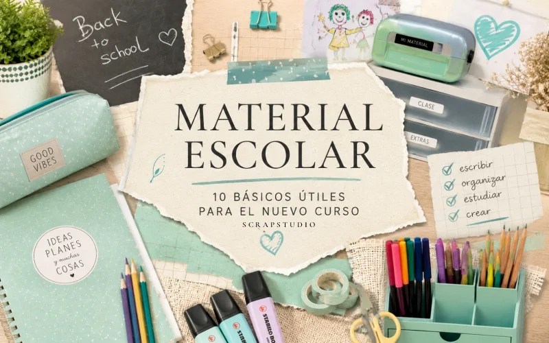 Material escolar: 10 básicos útiles para preparar el nuevo curso