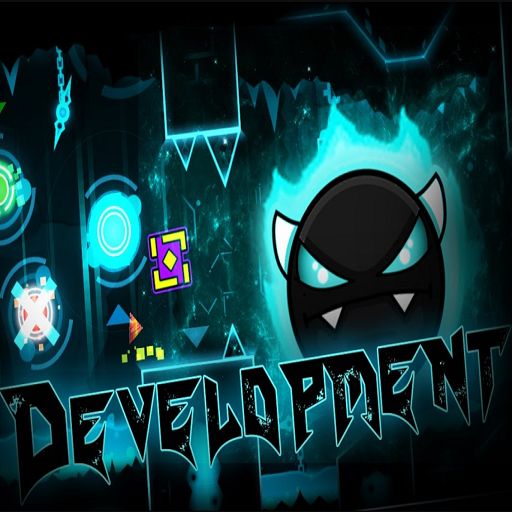 Geometry Dash Development - Premium Colorful Background Gallery - 8K