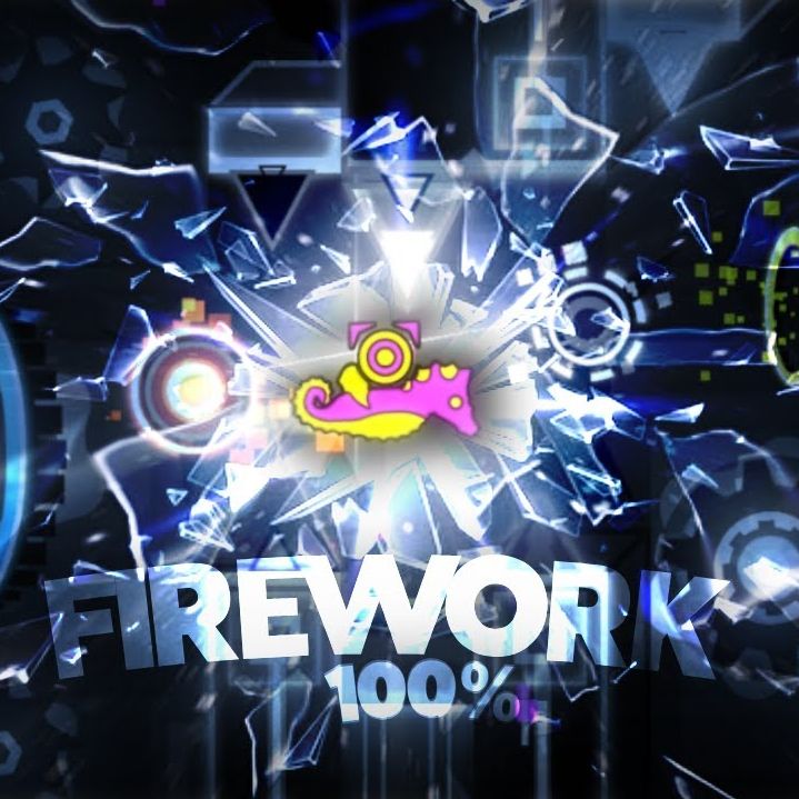 Geometry Dash Firework Play Online - Dark Illustration Collection - Full HD Quality