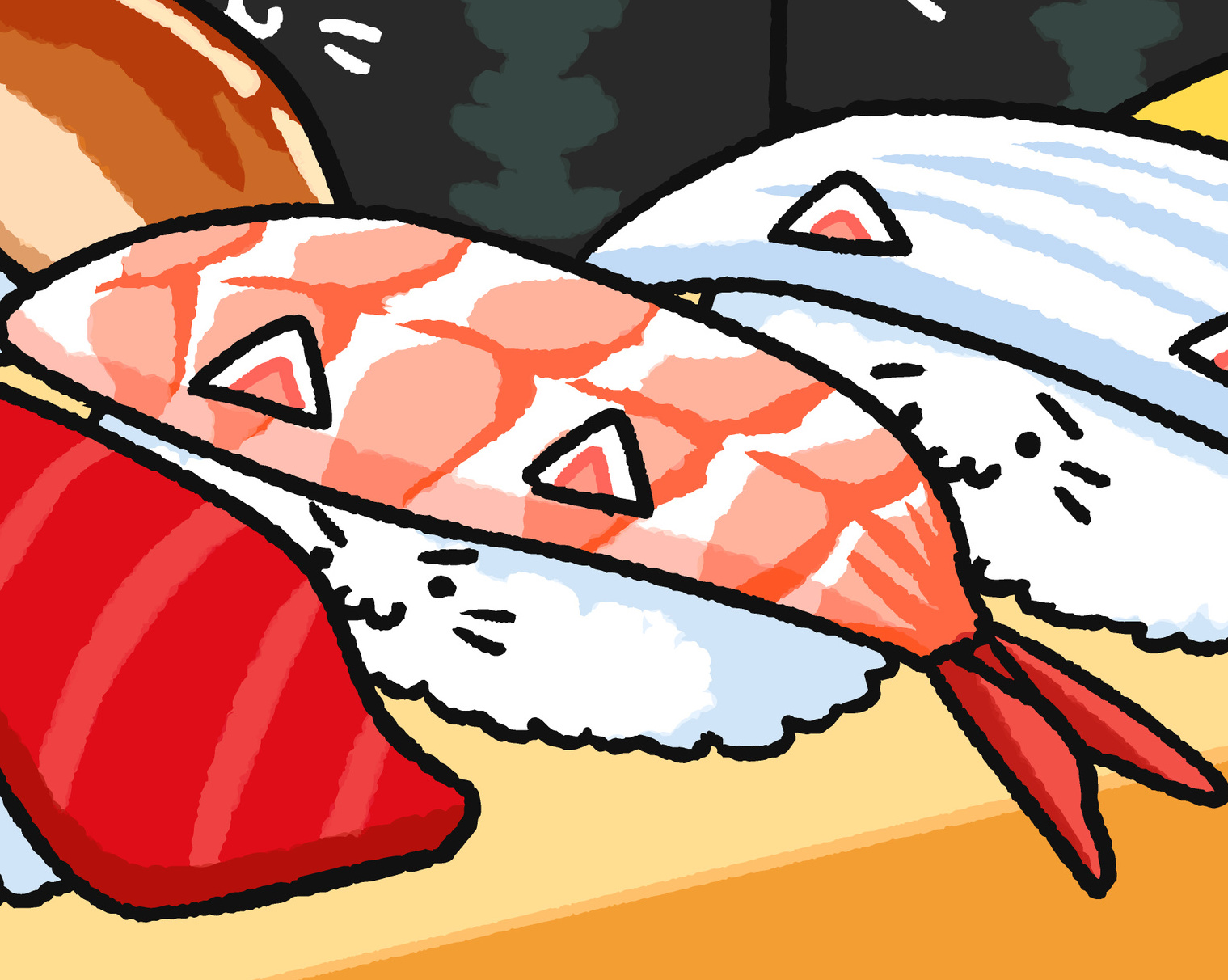 猫寿司一人前 By nikkuni373