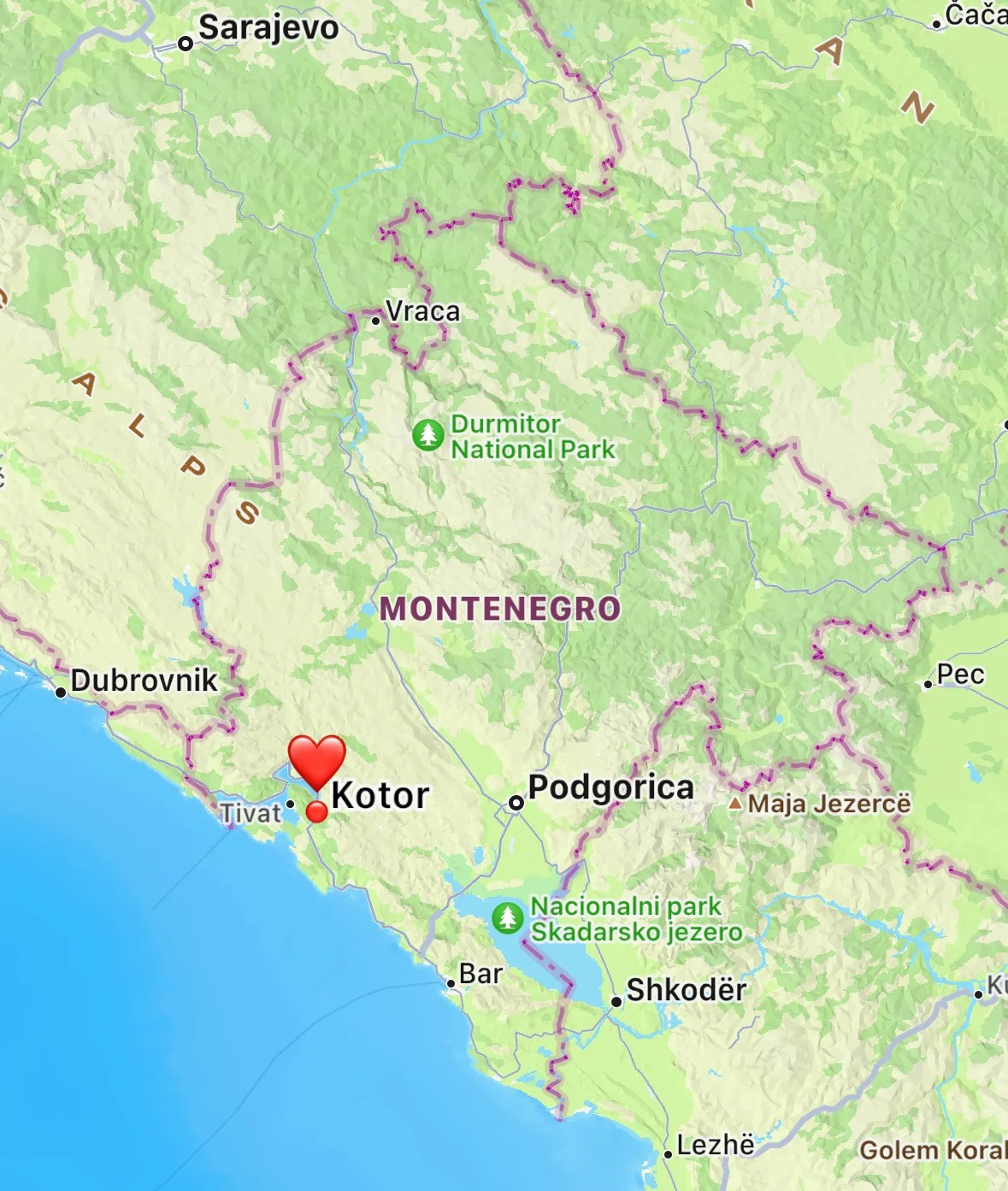Kotor Tourist Map 60 Photos Com Where Is Kotor Montenegro 
