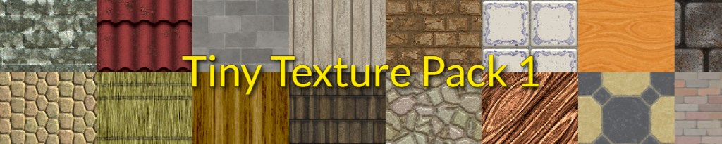 Tiny Texture Pack 1 - Screaming Brain Studios - Free Game Assets
