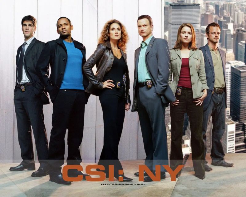 Csi Ny The Complete Series Screenfish - Premium Light Art Gallery - Retina