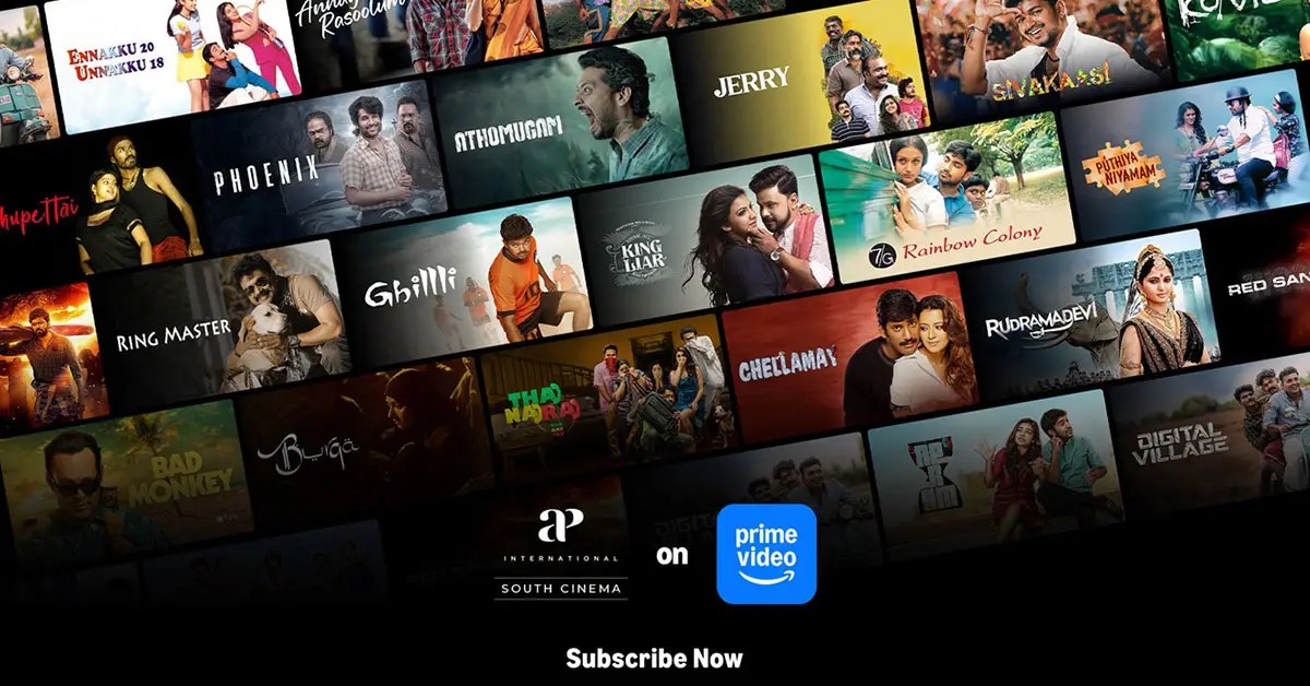 Tamil Film Platform Lands on Prime Video India