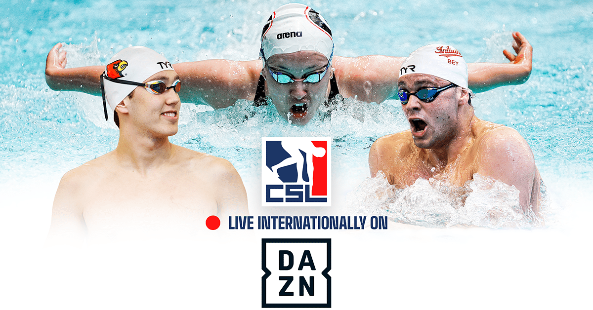 DAZN Sets Rights Agreement with College Swimming League