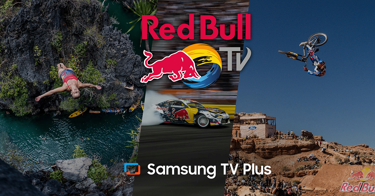 Red Bull TV Joins Samsung TV Plus Lineup in France