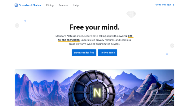 Standard Notes Digital Notes Productivity Awesome Privacy - Premium Space Wallpaper Gallery - Ultra HD
