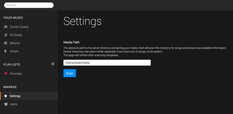 Koel Selfhost Cloud - Best Minimal Images in Mobile