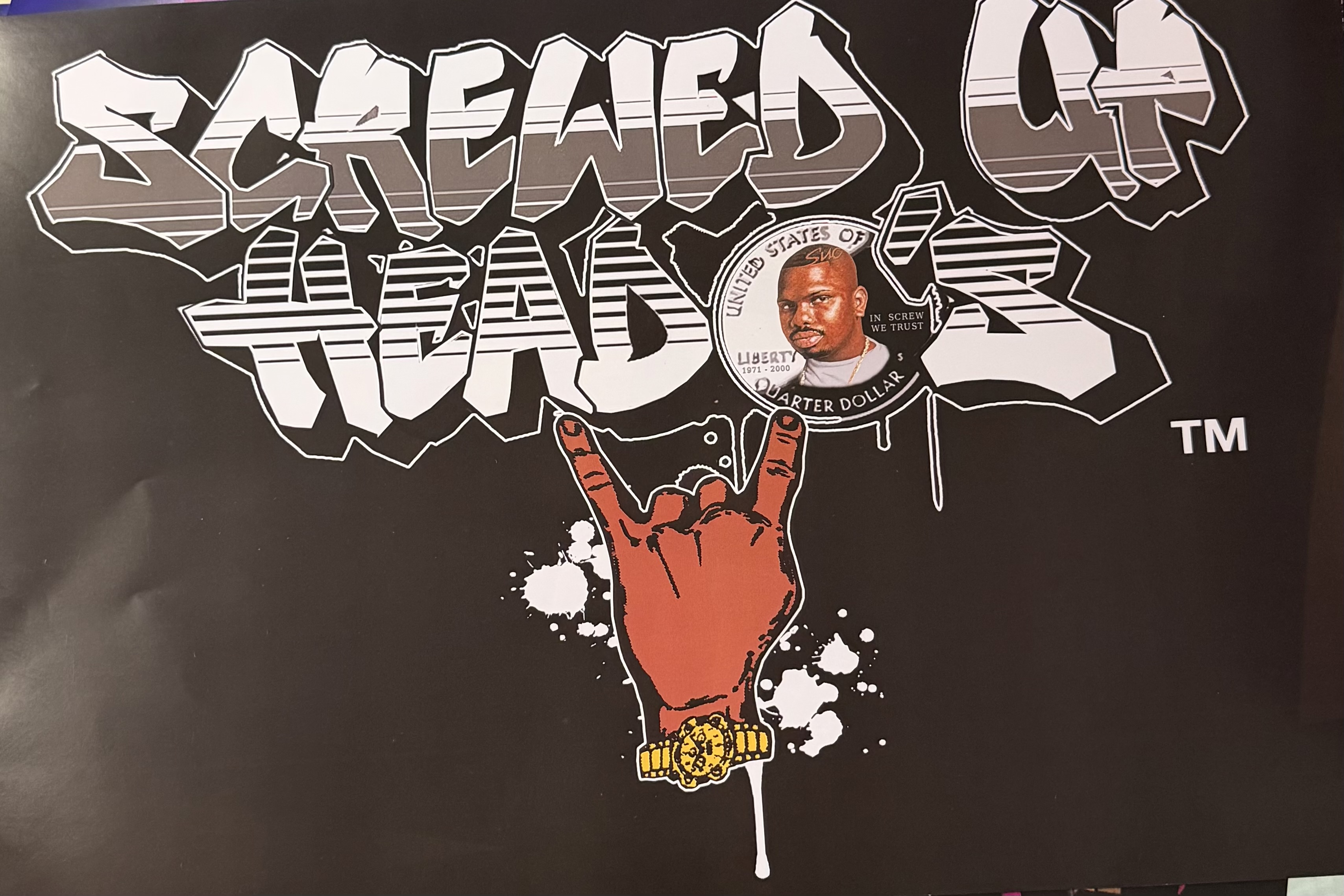 ORIGINATOR DJ SCREW (POSTER) – SCREWED UP HQ