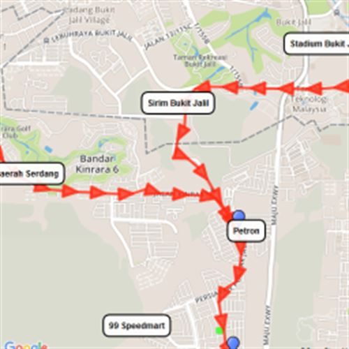 43300 kuala lumpur, federal territory of kuala lumpur, malaysia. Puncak Jalil Scribble Maps