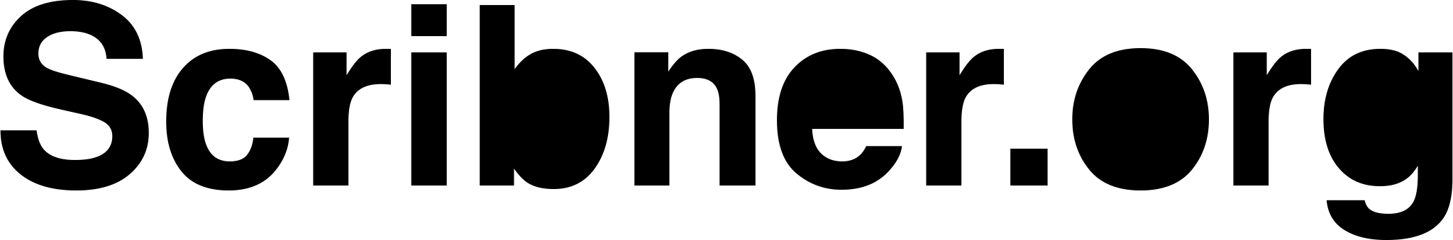 Scribner.org