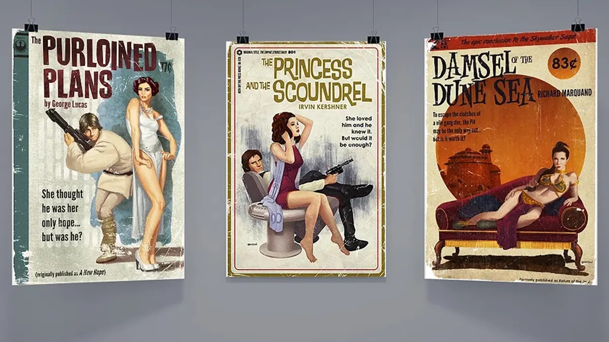 Star Wars revu façon roman Pulp…