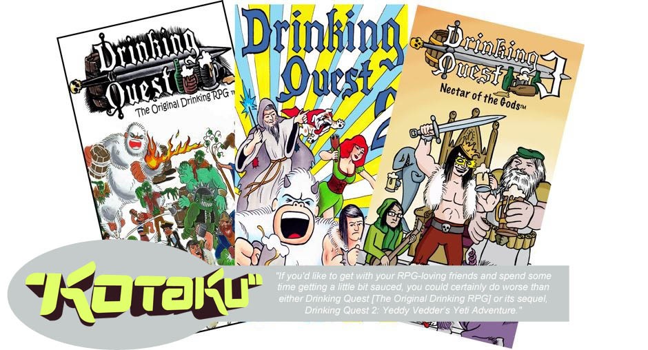Drinking Quest, le jeu de rôle à boire !