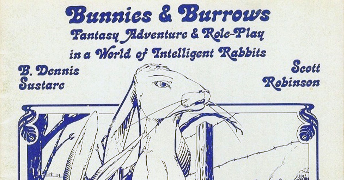 Lapins et Terriers, le jeu de rôle improbable ou presque