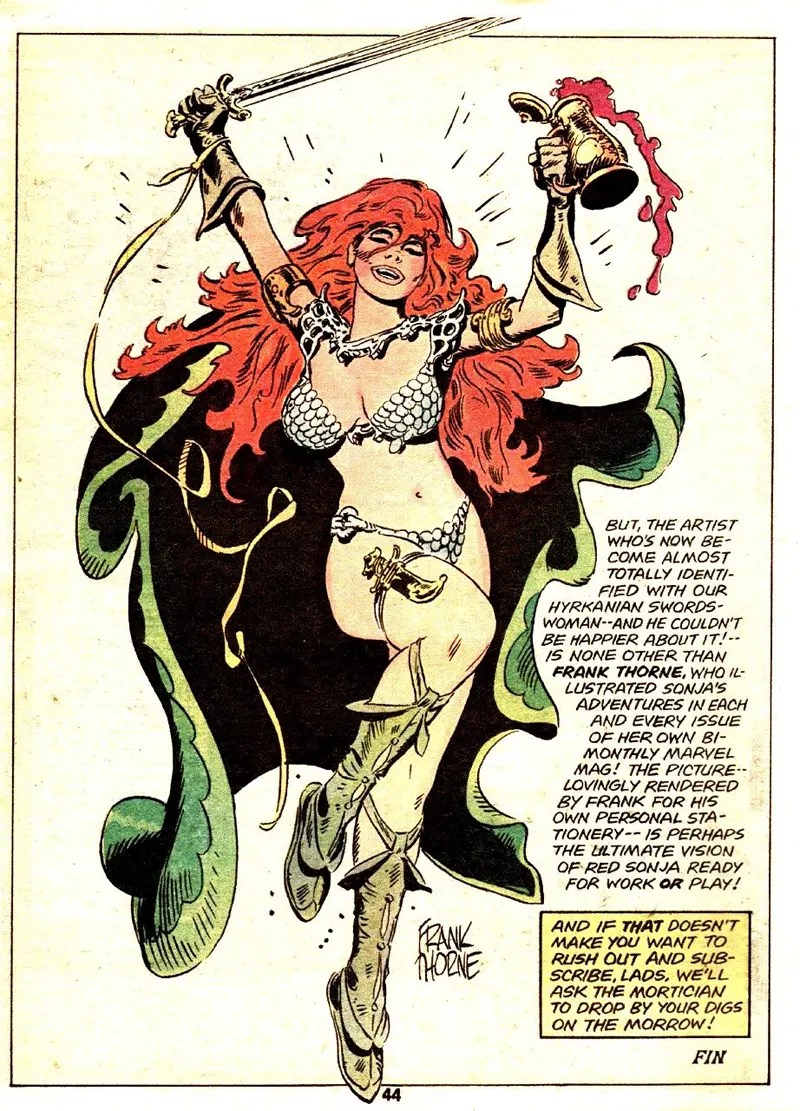 Mais qui est Red Sonja ?