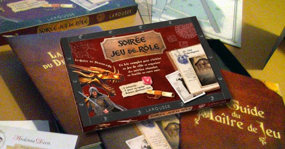 Larousse propose un kit d’initiation au jeu de rôle