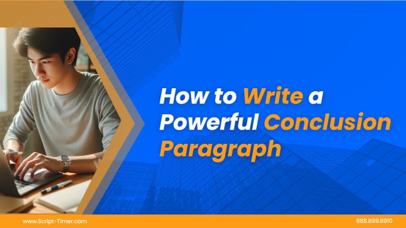 How To Write A Powerful Conclusion Paragraph Script Timer - Premium Ocean Wallpaper Gallery - High Resolution
