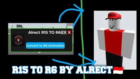 Universal Script R15 ANIMATION TO R6 UNIVERSAL BY ALIP Roblox 0 