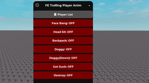 Universal Script Fe Trolling Player Gui Roblox Scripts ScriptBlox 0 
