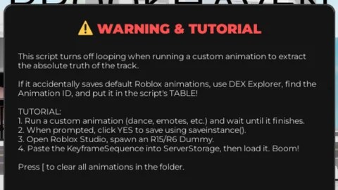 Universal Script ROBLOX Animation Stealer 2026 Roblox Scripts 0 