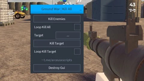 Ground War Kill Enemies Roblox Scripts ScriptBlox 
