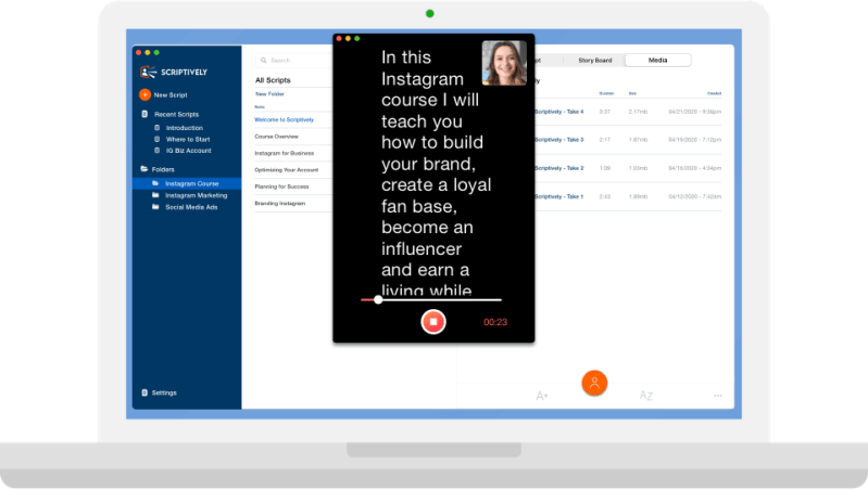 Online Teleprompter Free Script Reading Tool - Ocean Photos - Elegant 4K Collection