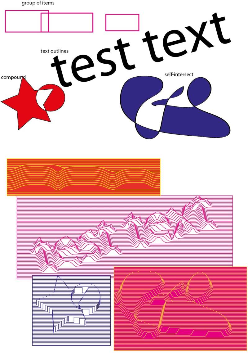 Scriptographer Org About - Geometric Backgrounds - Artistic Mobile Collection