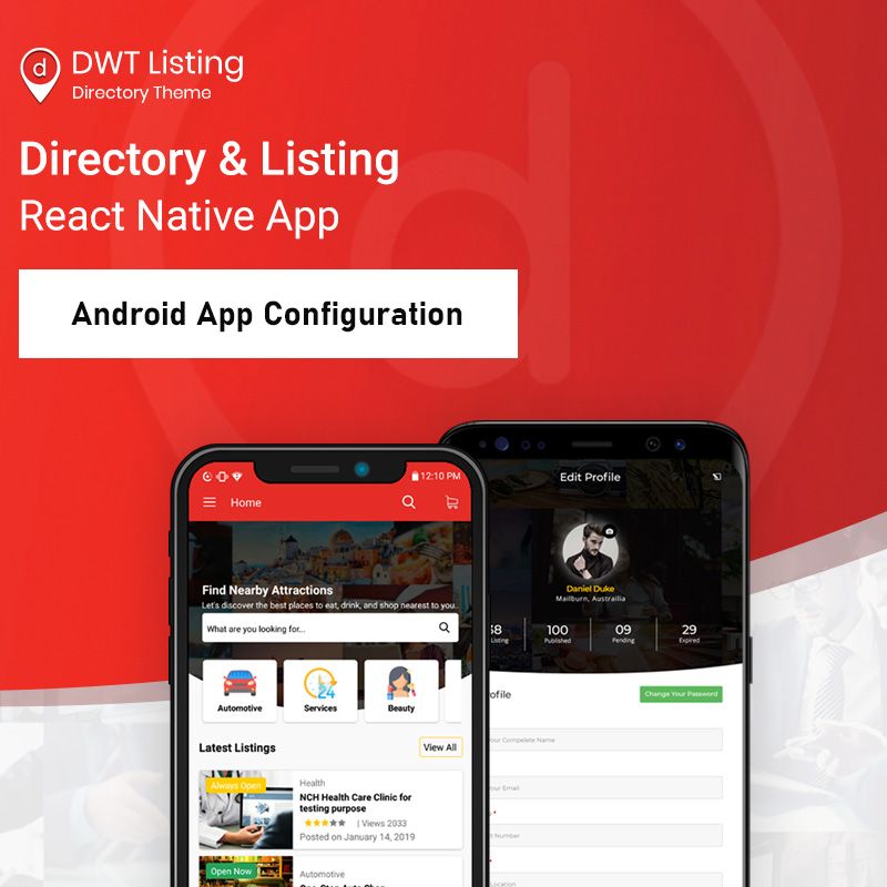 Dwt Listing V1 0 Directory Listing React Native App Premium - Best Sunset Photos in Mobile