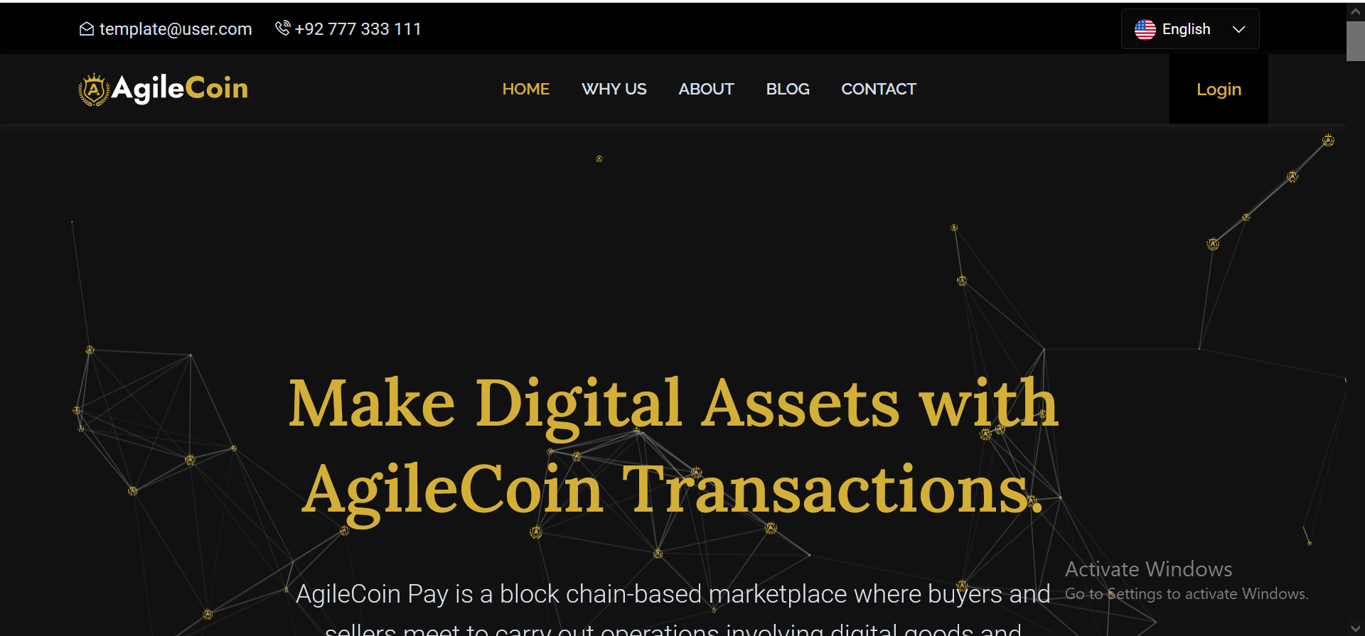 AgileCoin - Alternative Coin Platform