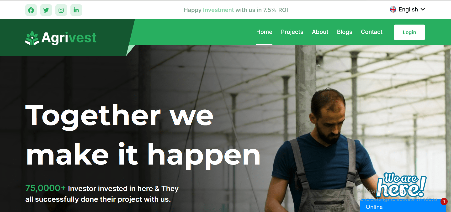Agrivest - Agriculture and Livestock Investment Platform