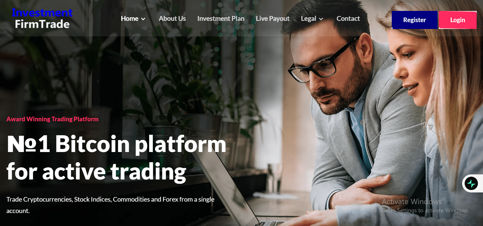 forex2 Trading Website with Copy Trading