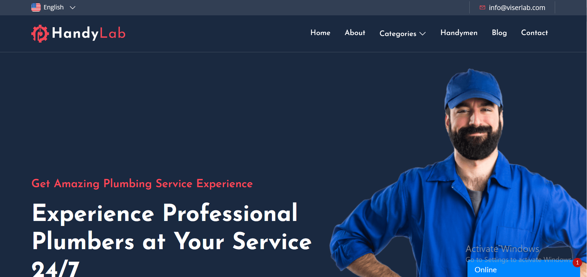 HandyLab - Handyman Listing Platform