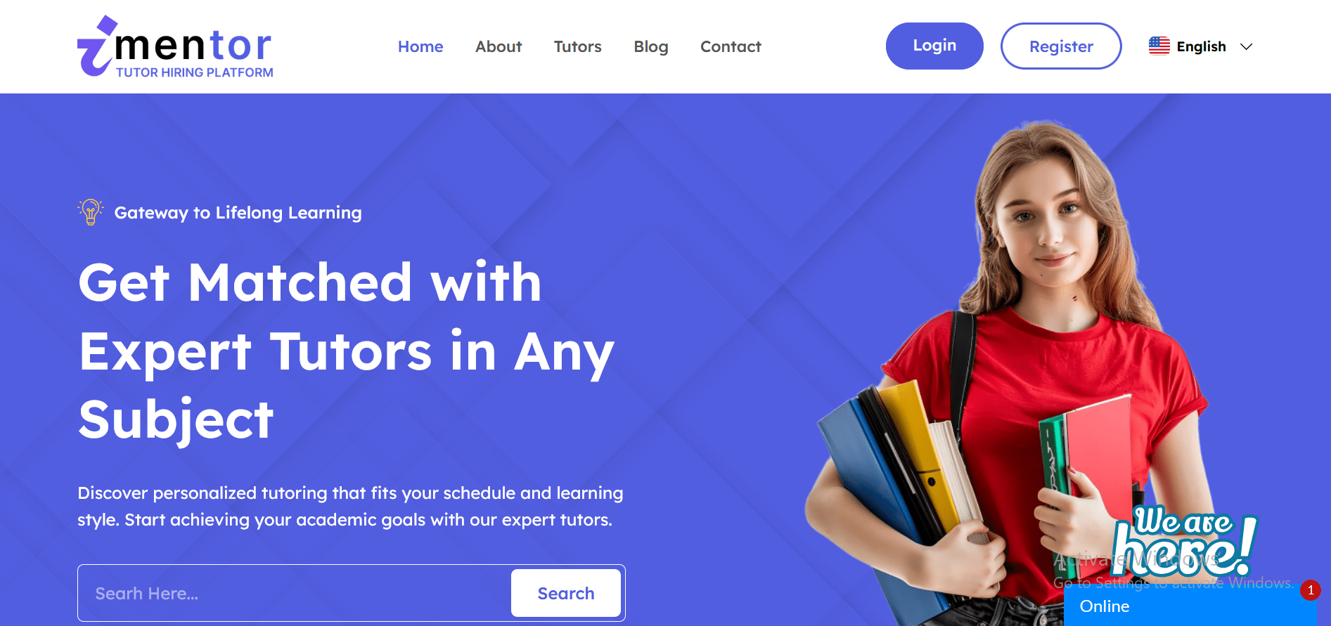 iMentor - Tutor Hiring Platform