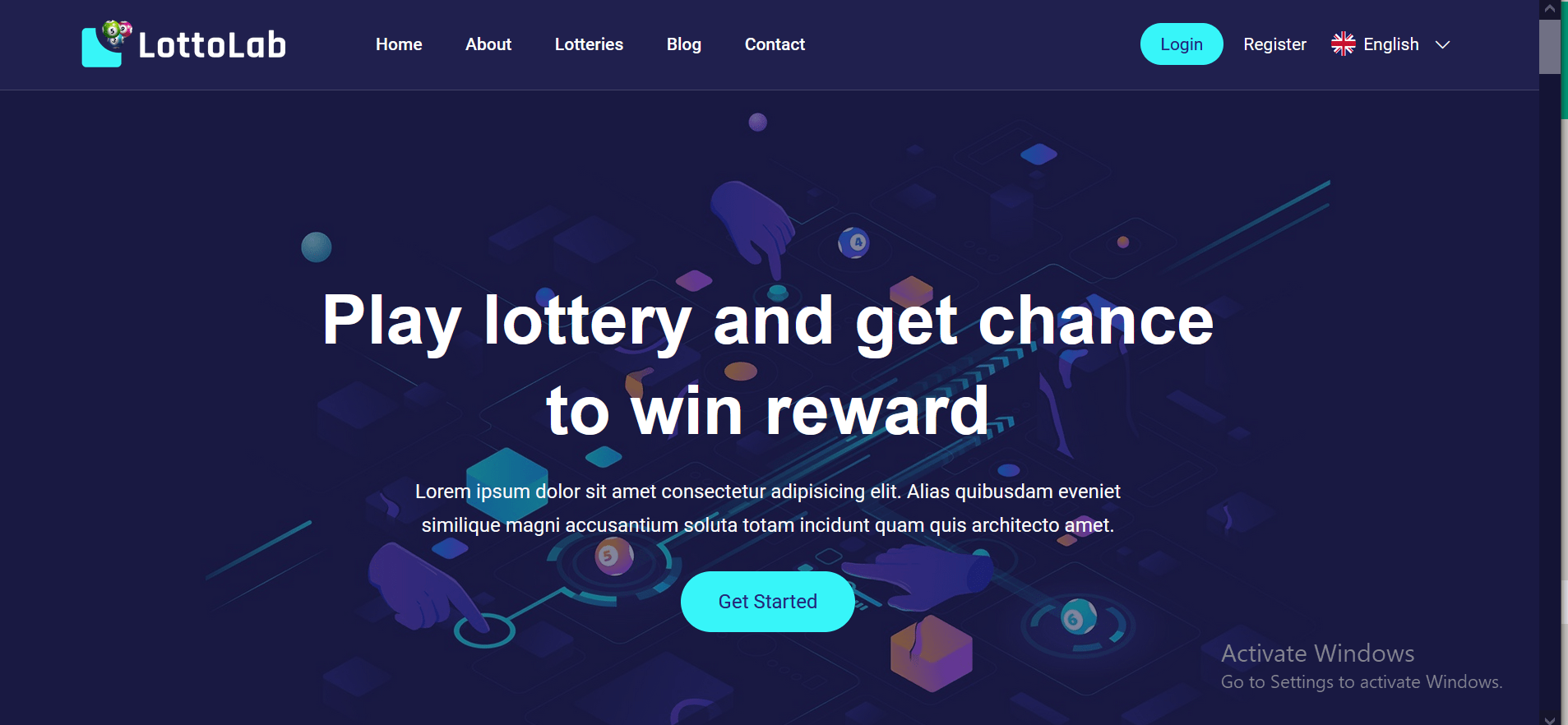LottoLab - Live Lottery Platform
