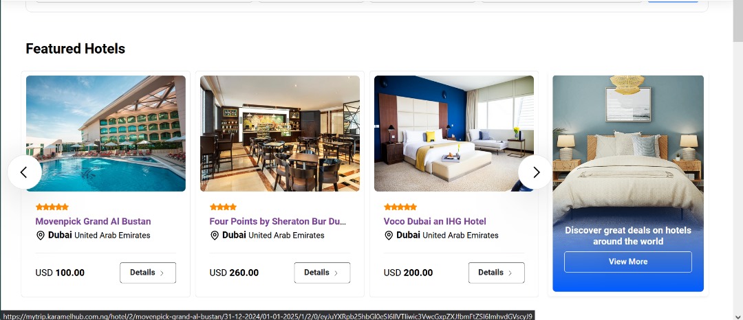 MyTrip Flight, Hotel and Tour Booking Website Template