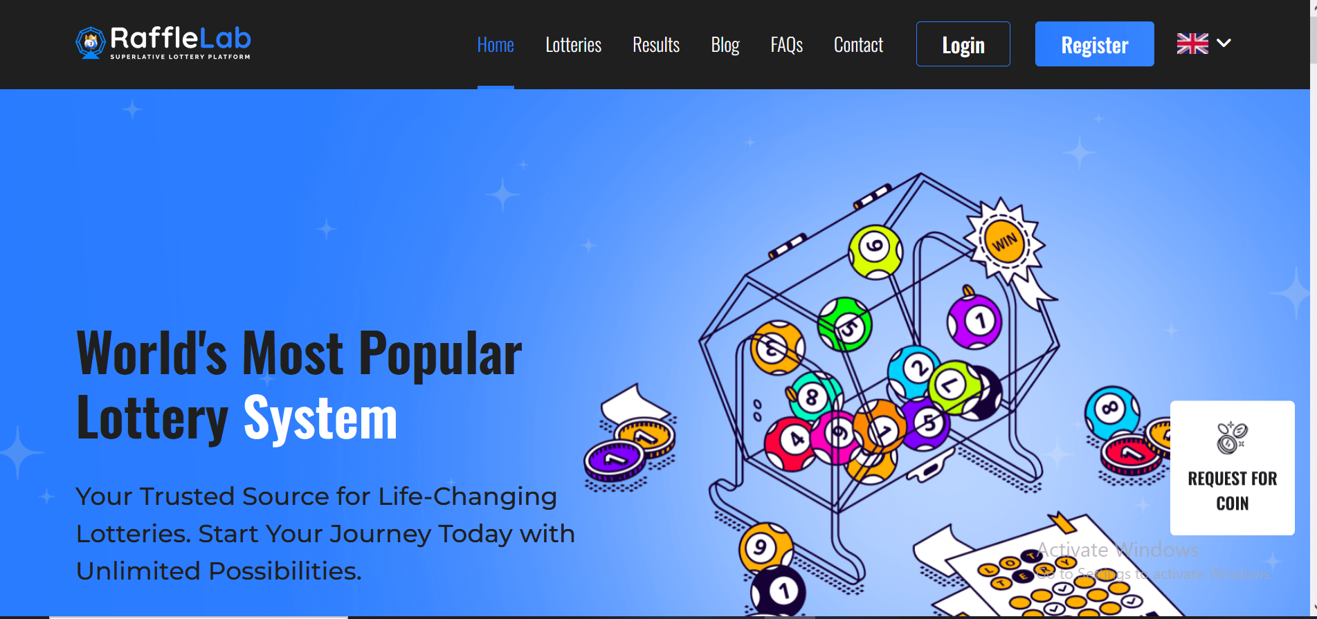 RaffleLab - Superlative Lottery Platform