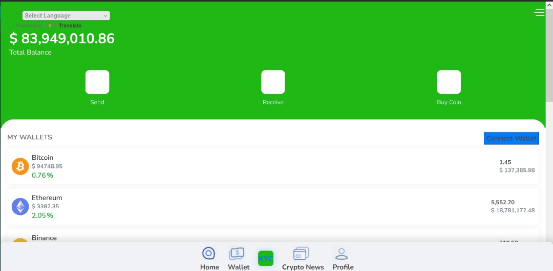 Skade Blockchain and Crypto Wallet Platform Website Template