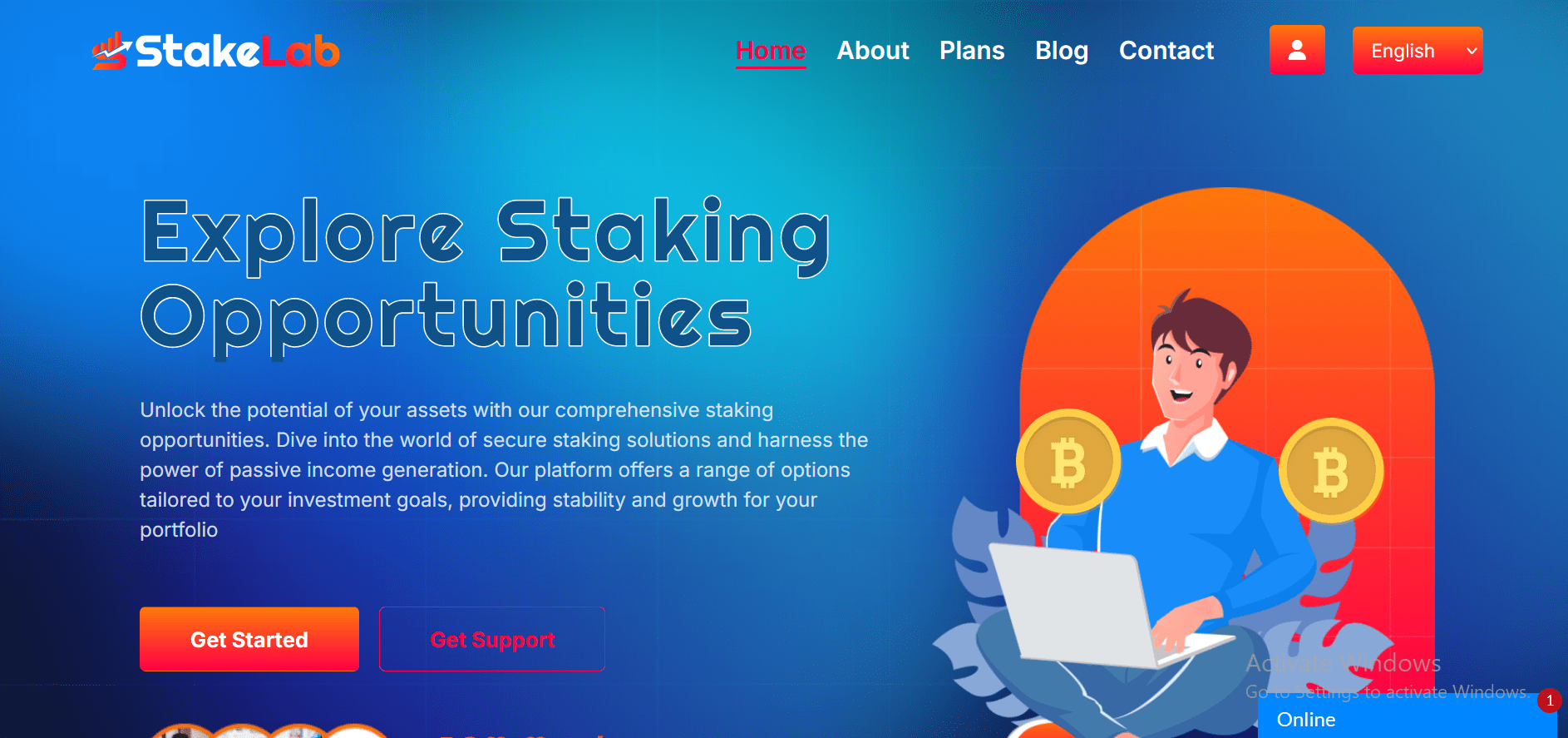 StakeLab - Crypto Buy Sell and Staking Platform