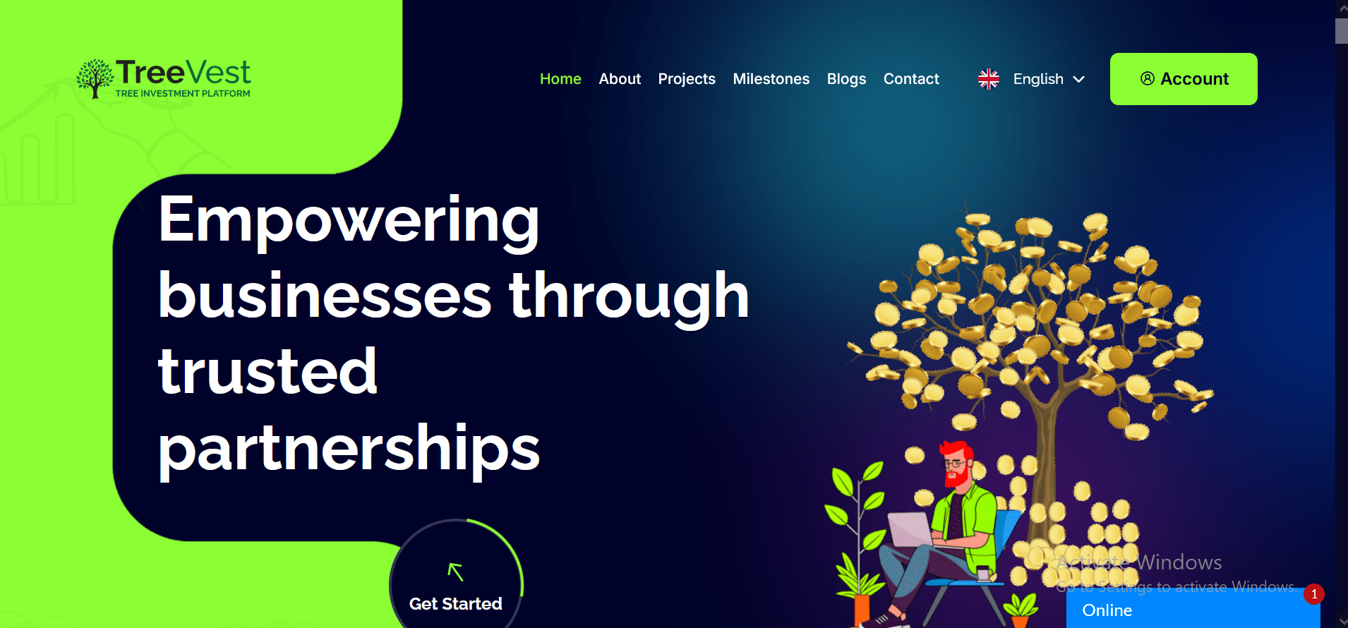 TreeVest - Tree Plantation Based Investment Platform