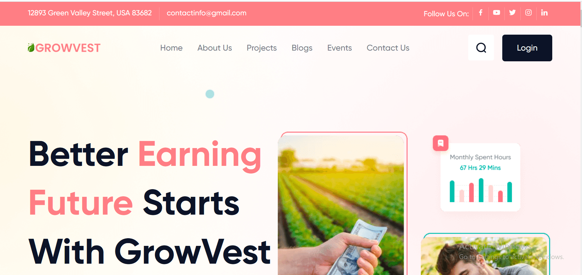 GrowVest Investment Website
