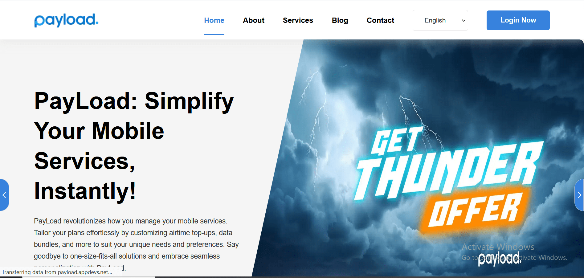 PayLoad - Airtime | Data Bundles | Gift cards and VTU Full Solution