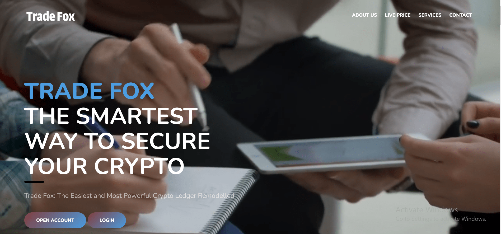 Trade Fox Forex Trading Website