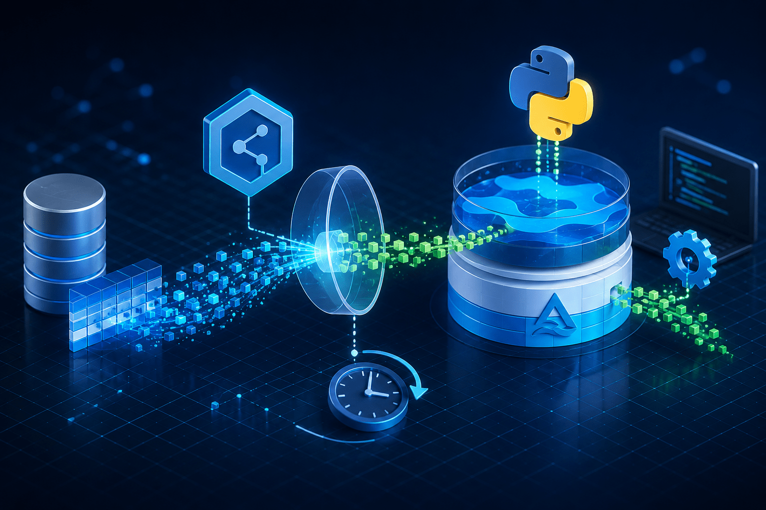 Incremental data loading in Azure Synapse with PySpark using watermark and Delta Lake MERGE