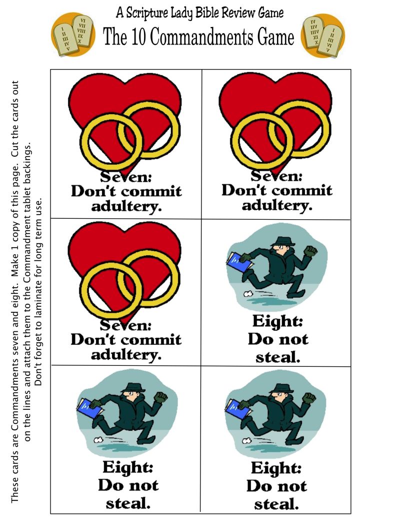 10 Commandments Pics The Scripture Lady - Premium Abstract Photo Gallery - Mobile